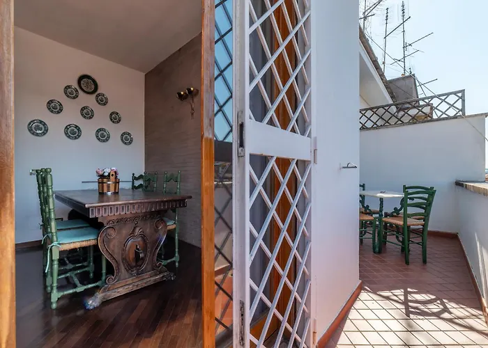 Guesthost - Flaminio Panoramic View With Terrace Appartement *